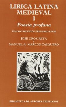 portada Lírica Latina Medieval. I: Poesía Profana: 1 (Normal) (in Spanish)
