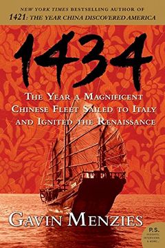 portada 1434: The Year a Magnificent Chinese Fleet Sailed to Italy and Ignited the Renaissance (P. Sa ) (en Inglés)