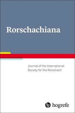 portada Rorschachiana: Journal of the International Society for the Rorschach (44) (en Inglés)