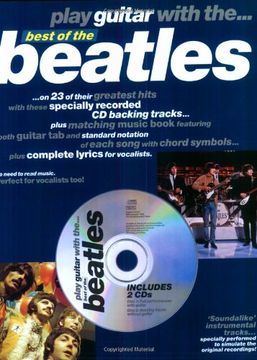 portada Play gtr Beatles Best Of. +Cd (Play Guitar/Bass/Drum/Pf. With) (en Inglés)