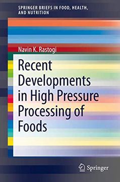 portada Recent Developments in High Pressure Processing of Foods (en Inglés)