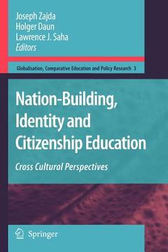 portada nation-building, identity and citizenship education: cross cultural perspectives (en Inglés)
