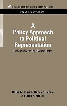 portada a policy approach to political representation: lessons from the four corners states