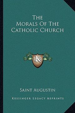 portada the morals of the catholic church (en Inglés)