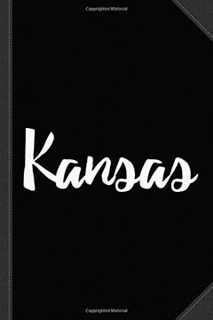 portada Kansas Journal Not: Blank Lined Ruled for Writing 6x9 120 Pages 