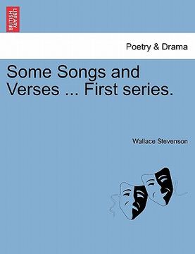 portada some songs and verses ... first series. (en Inglés)