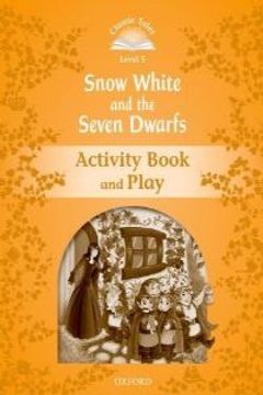 portada snow white seven dwarfs (en Inglés)