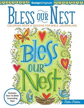 portada Bless Our Nest Coloring Book (Creative Faith)