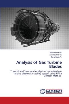 portada Analysis of Gas Turbine Blades (en Inglés)