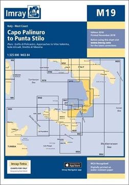 portada M19 Capo Palinuro to Punta (m Charts) (en Inglés)