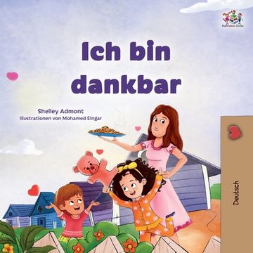 portada I am Thankful (German Book for Children) (en Alemán)