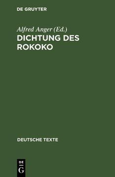 portada Dichtung Des Rokoko (Deutsche Texte)