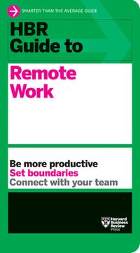 portada Hbr Guide to Remote Work (en Inglés)
