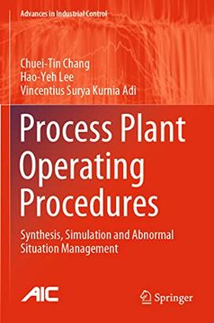 portada Process Plant Operating Procedures: Synthesis, Simulation and Abnormal Situation Management (en Inglés)