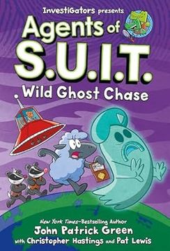 portada Investigators: Agents of S. U. In T. Wild Ghost Chase de John Patrick Green; Christopher Hastings(First Second) (en Inglés)