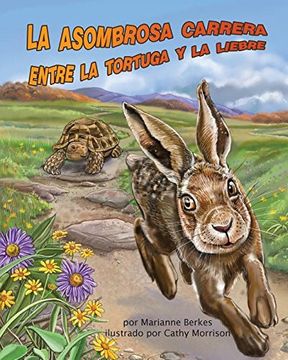 portada La Asombrosa Carrera Entre La Tortuga Y La Liebre (Tortoise and Hare's Amazing Race) (in Spanish)