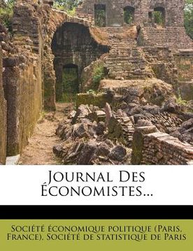 portada Journal Des Économistes... (in French)