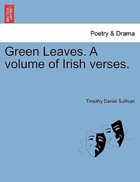 portada green leaves. a volume of irish verses. (in English)