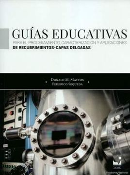 portada Guías Educativas Para el Procesamiento, Caracterización y Aplicaciones de Recubrimientos-Capas Delgadas