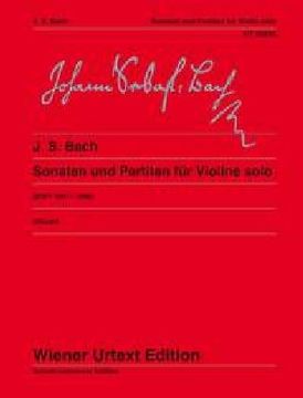 portada Sonaten und Partiten für Violine solo (BWV 1001 - 1006)