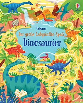 portada Der Große Labyrinthe-Spaß: Dinosaurier (en Alemán)
