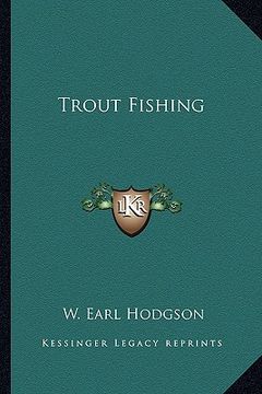 portada trout fishing