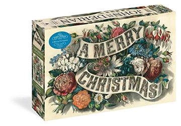 portada John Derian Paper Goods: Merry Christmas 1,000-Piece Puzzle (en Inglés)