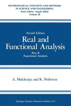 portada Real and Functional Analysis: Part B Functional Analysis (en Inglés)