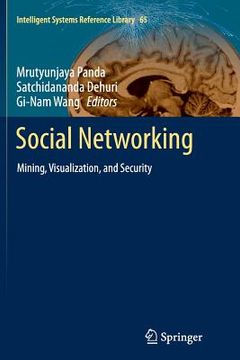 portada Social Networking: Mining, Visualization, and Security (en Inglés)