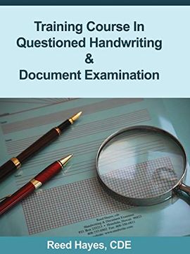portada Training Course in Questioned Handwriting & Document Examination (in English)