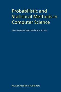 portada probabilistic and statistical methods in computer science (en Inglés)