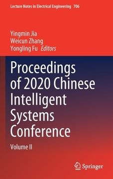 portada Proceedings of 2020 Chinese Intelligent Systems Conference: Volume II (in English)