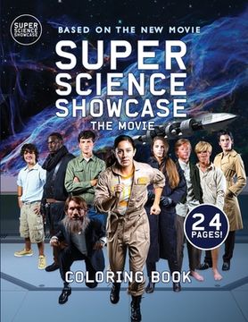 portada Super Science Showcase The Movie: Coloring Book