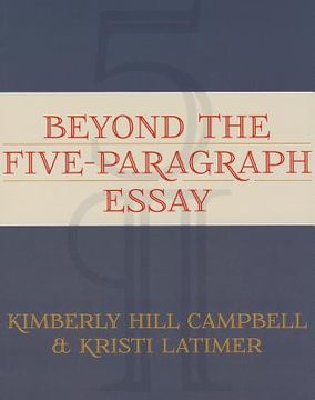 portada beyond the five-paragraph essay (in English)