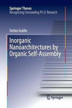 portada Inorganic Nanoarchitectures by Organic Self-Assembly (en Inglés)