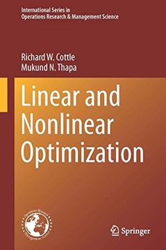 portada Linear and Nonlinear Optimization (International Series in Operations Research & Management Science)