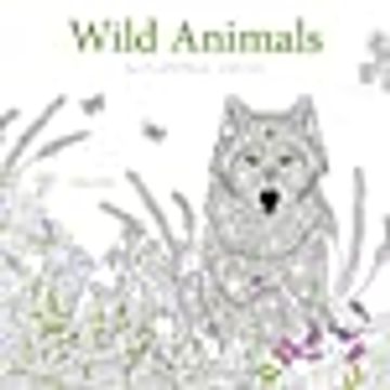 portada Wild Animals Coloring Book Paperback (en Inglés)