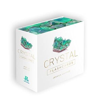 portada Crystal Flashcards: 50 Full-Color Cards With Metal Ring-Hold (en Inglés)