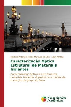 portada Caracterizacão Óptica Estrutural de Materiais Isolantes (in Portuguese)