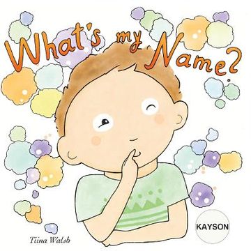 portada What's my name? KAYSON (en Inglés)
