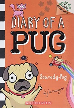 portada Scaredy Pug: A Branches Book (Diary of a Pug) (en Inglés)