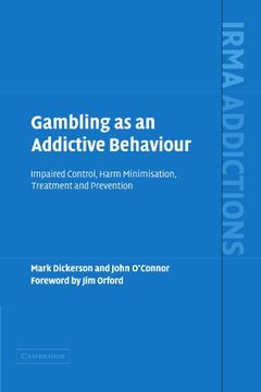portada Gambling as an Addictive Behaviour Paperback (International Research Monographs in the Addictions) (en Inglés)
