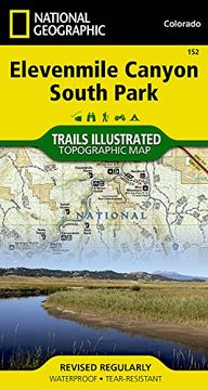 portada Elevenmile Canyon South Park: Trails Illustrated Other Rec. Areas (National Geographic Trails Illustrated Map) (en Inglés)