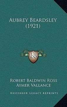 portada aubrey beardsley (1921) (en Inglés)