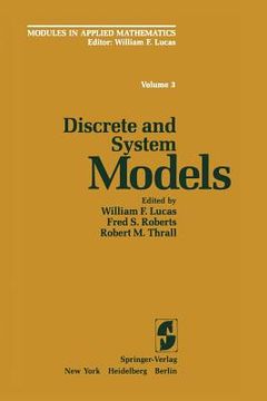 portada discrete and system models: volume 3: discrete and system models (en Inglés)