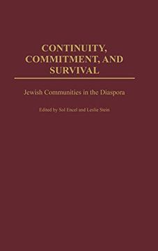 portada Continuity, Commitment, and Survival: Jewish Communities in the Diaspora (Praeger Series on Jewish and Israeli Studies) (en Inglés)