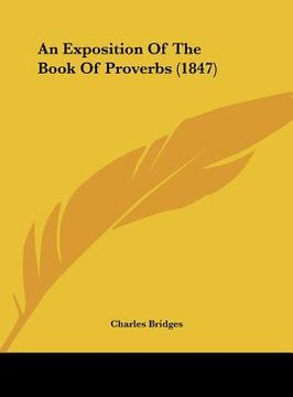 portada an exposition of the book of proverbs (1847)