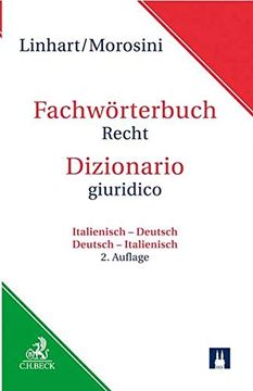 portada Fachwörterbuch Recht: Italienisch - Deutsch / Deutsch - Italienisch