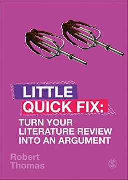 portada Turn Your Literature Review Into an Argument: Little Quick fix (in English)