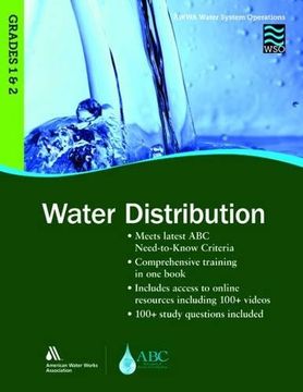 portada WSO Water Distribution, Grades 1 & 2 (Awwa Water System Operations)